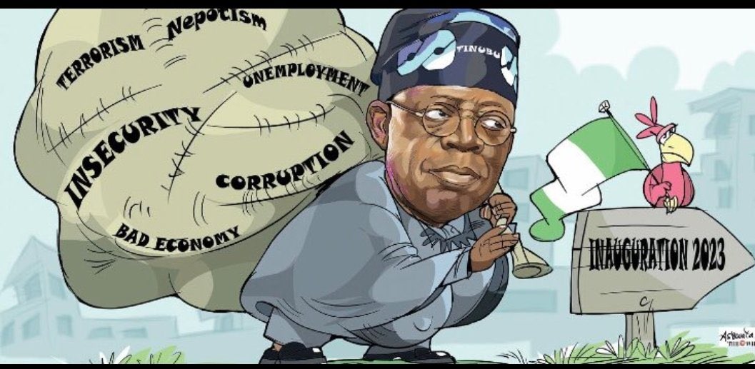 Tinubu and his APC criminals are the worse thing to have happened to Nigeria. How can they be allowed to keep inflicting more pains and suffering to Nigerians? Over taxation to fund their corrupt appetites will only worsen the current high inflation. #TinubuMustGo