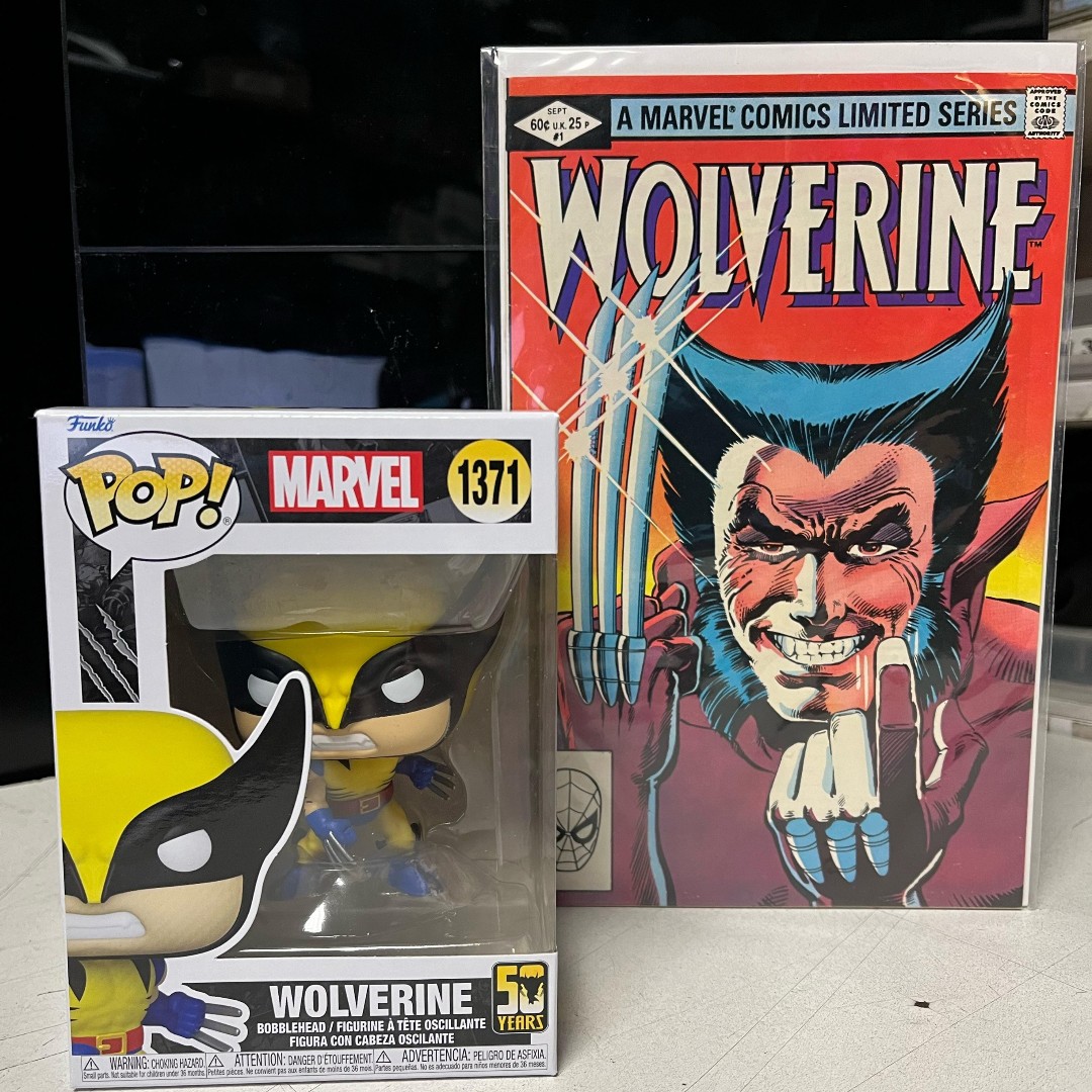 #SNIKT They're the best at what they do, it's better when there's two! The #Wolverine #FunkoPop is ready to join your collection, but consider #wolverine1 from #MarvelComics too! ⭐Find them at Midtown Comics Times Square OR ⭐ow.ly/r4LY50RzRB9 #PopFigures #NYC #Xmen