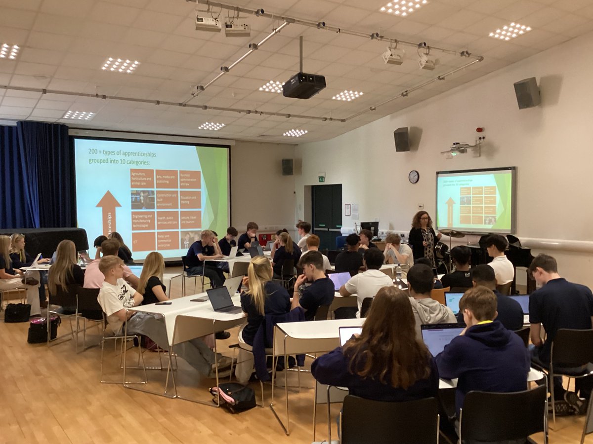 7 May 2024 was the first day that UCAS was open for 2025 applications. Year 12 at Salesian College were able to attend a workshop where they registered for UCAS, as well as exploring degree apprenticeships & MOOC courses, which are examples of independent research and learning.