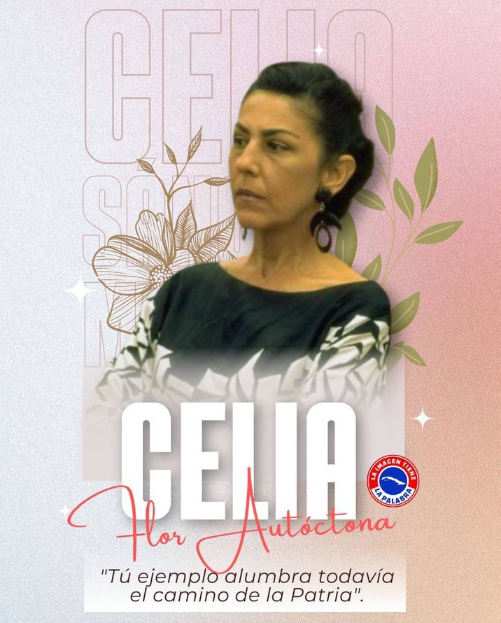 Vives en cada cubana y cubano digno de esta tierra. El mejor homenaje es engrandecer tu obra que es también la nuestra. Hasta la Victoria Siempre. #CeliaVive