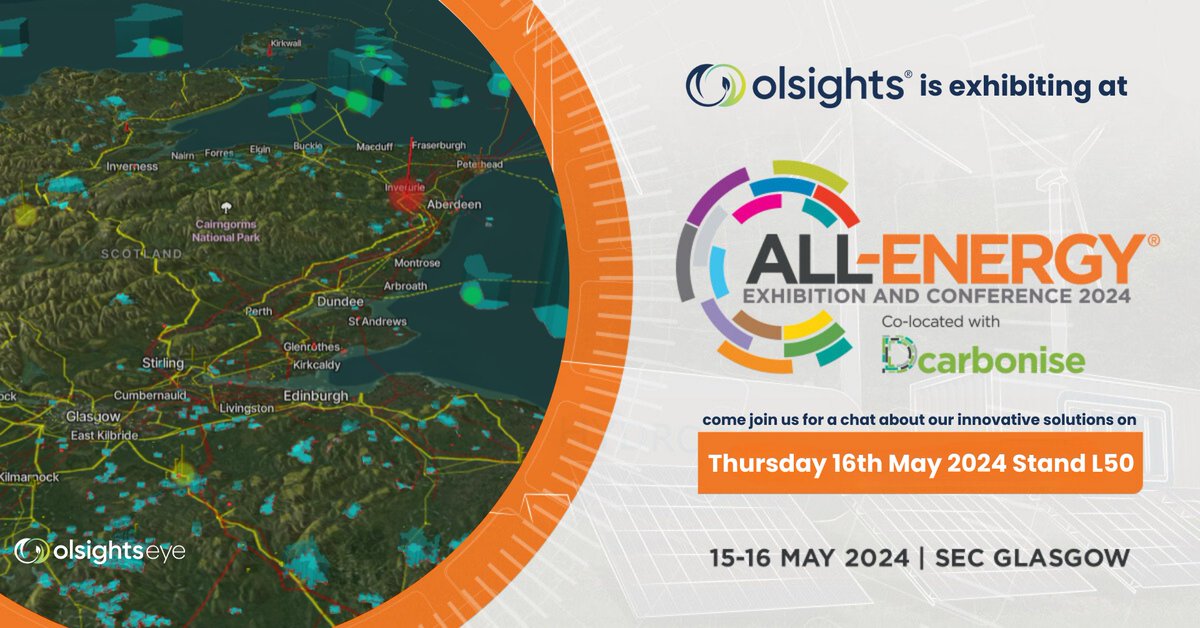 We'll be at @AllEnergy in Glasgow next week! Come find @tonegriff & @KirundaES on the @innovateuk stand L50 on Thursday 16th to learn more about our innovative solutions and how working with us can accelerate energy transition and decarbonisation project decision making.