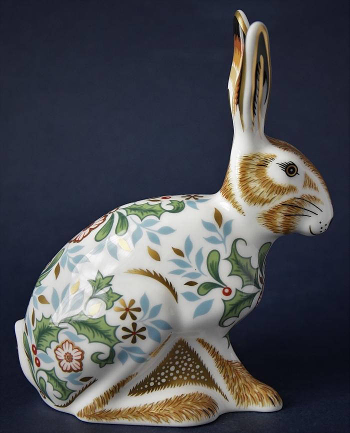 Royal Crown Derby Winter Hare
#hares #stratforduponavon 
bwthornton.co.uk/royal-crown-de…