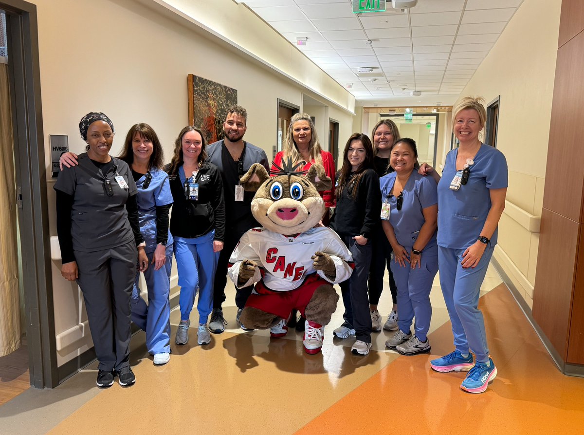 Big shoutout to Stormy and the @Canes for the sweet surprise during National Nurses Week! 🍩💙 

Our teammates loved the donut delivery – what a tasty way to celebrate! Thank you for recognizing the hard work and dedication of nurses everywhere.

#OneGreatTeam