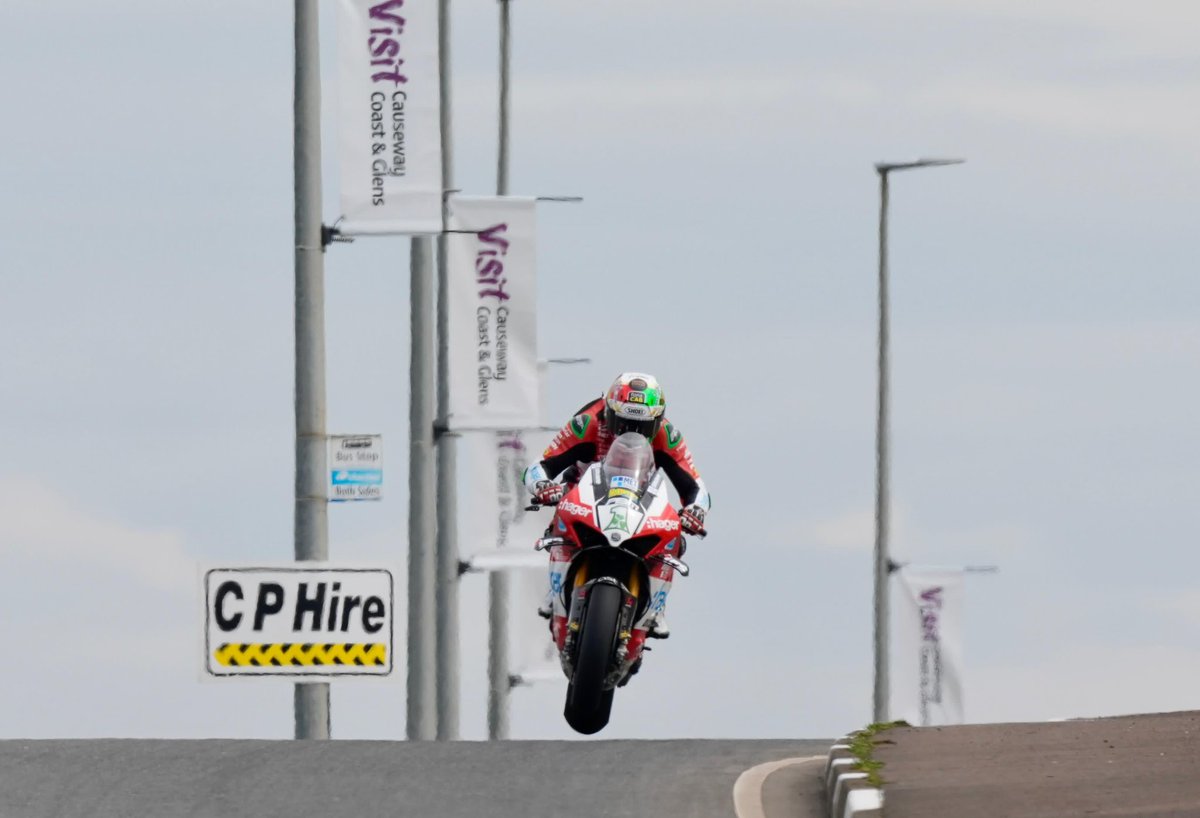 Pole position for the 3 superbike races at the northwest 200 📸 @Impact_Images