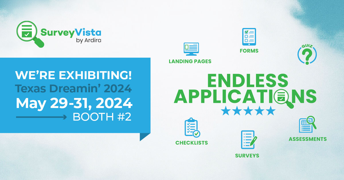 Join @SurveyVista at #TXD24 and unlock the power of data-driven decisions! Our trusted solution has served over 30 million surveys worldwide, helping organizations like yours enhance engagement and streamline processes. Don't miss out! #DataDriven #CustomerSuccess