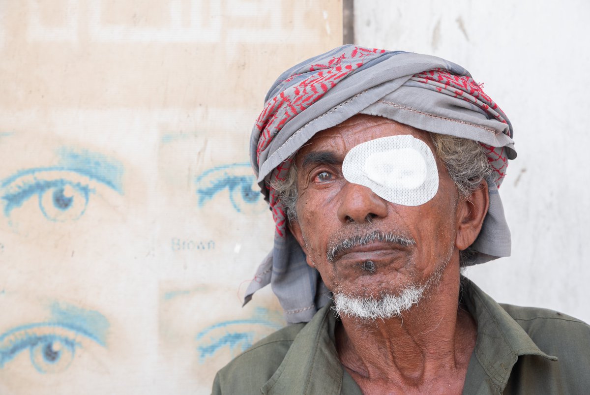 In Almukalla city, Yemen, #KSrelief launches Saudi Noor Volunteer Project for specialized surgical operations such as glaucoma, eye socket surgeries, minor operations, and cataract surgeries.