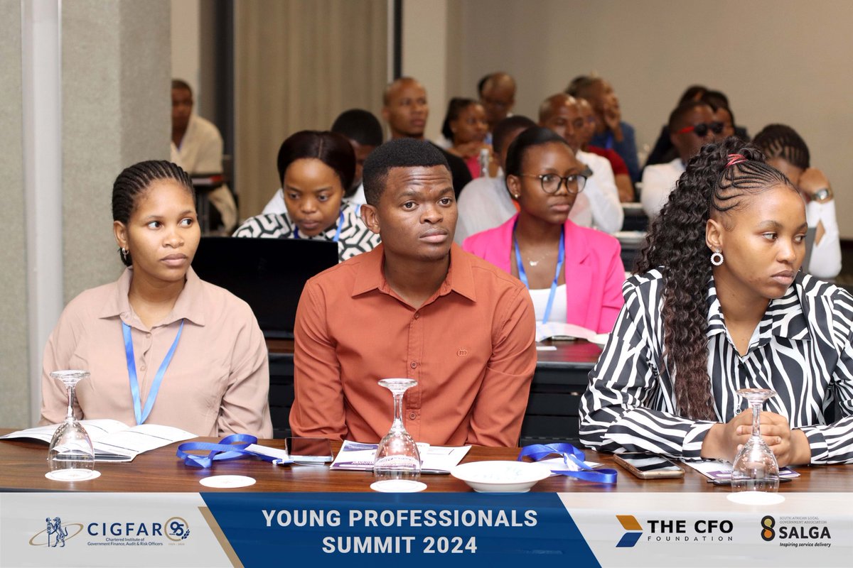 Mr. Xolisa Dlanga from National Treasury shared insights on the chronicles and the future of the Internship Programme in Local Government as well as challenges and opportunities for Young Professionals #CIGFAROKZN #PublicSectorYPSummit #SALGAKZN #CFOFoundation #CIGFARO2024