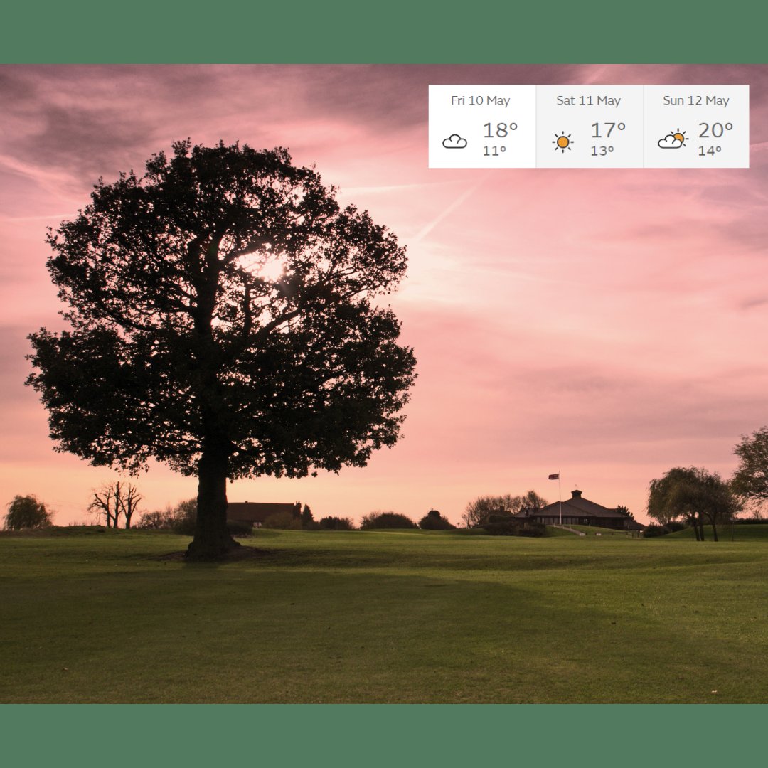 Twilight golf rates are available from £25 per person, from early afternoon.   Book today to take advantage of the upcoming good weather. 🏌️☀️

#twilightgolf #greatgolfweather #essexgolf #southendonsea