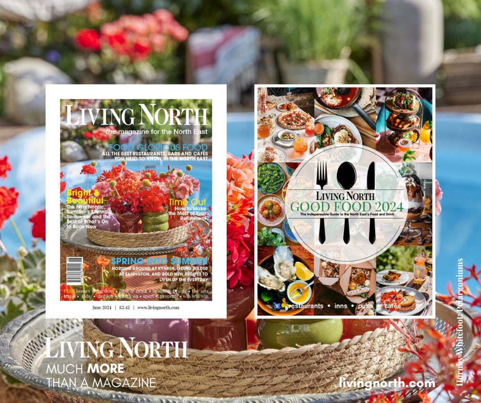Our June issue for the North East is on sale now! 🌸 Don’t miss our annual Good Food feature, what you need to know about @SaveTheNGC, and meet @kynrenuk's newest star – plus so much more! ✨ Pick up a copy today or subscribe here and never miss an issue: livingnorth.com/magazine-subsc…