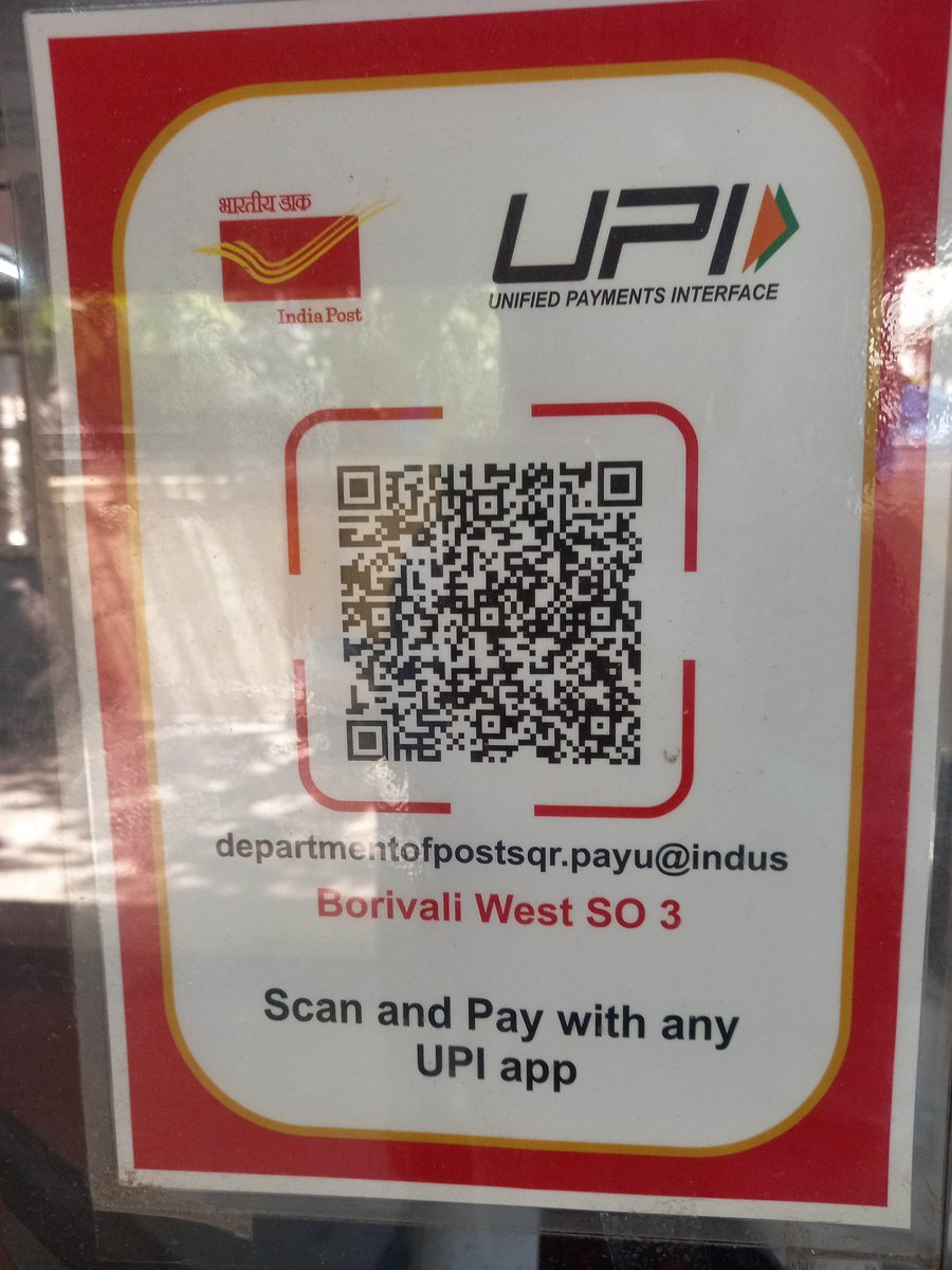 My recent experiences with @IndiaPostOffice. Firstly, QR codes are inoperational in all the post offices. The staff insists on payments in CASH ONLY. Your customers are continuing to be shortchanged. The racket is flourishing unchecked! I spent over two hours and made three…