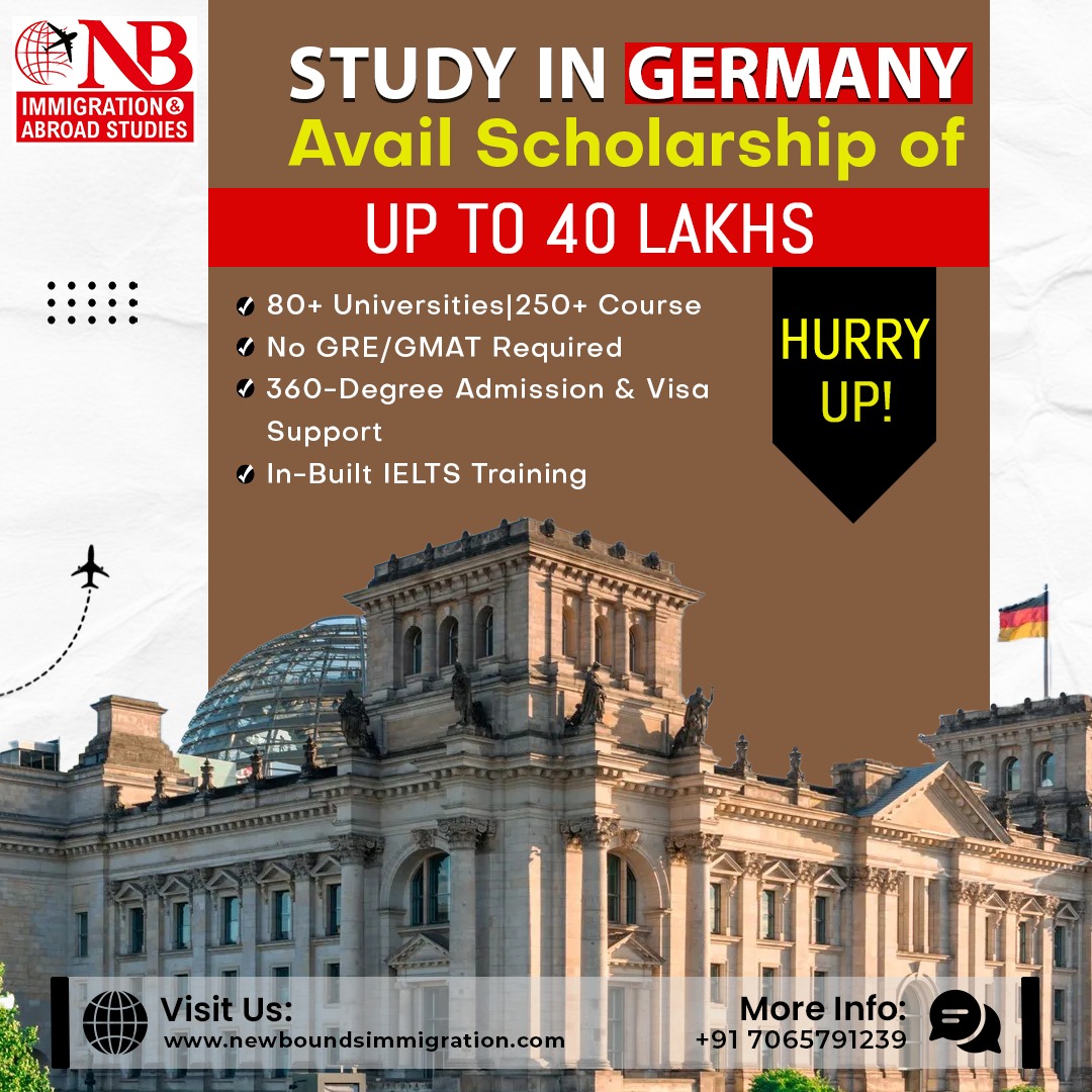 Embark on your educational journey in Germany 🇩🇪✈️ Let us guide you through the seamless process of studying abroad! 📚

#newboundsimmigration #StudyAbroad #studyingermany #studygermany #germanystudyvisa #studyabroadeurope #european #europevisa #studyvisa #studyineurope