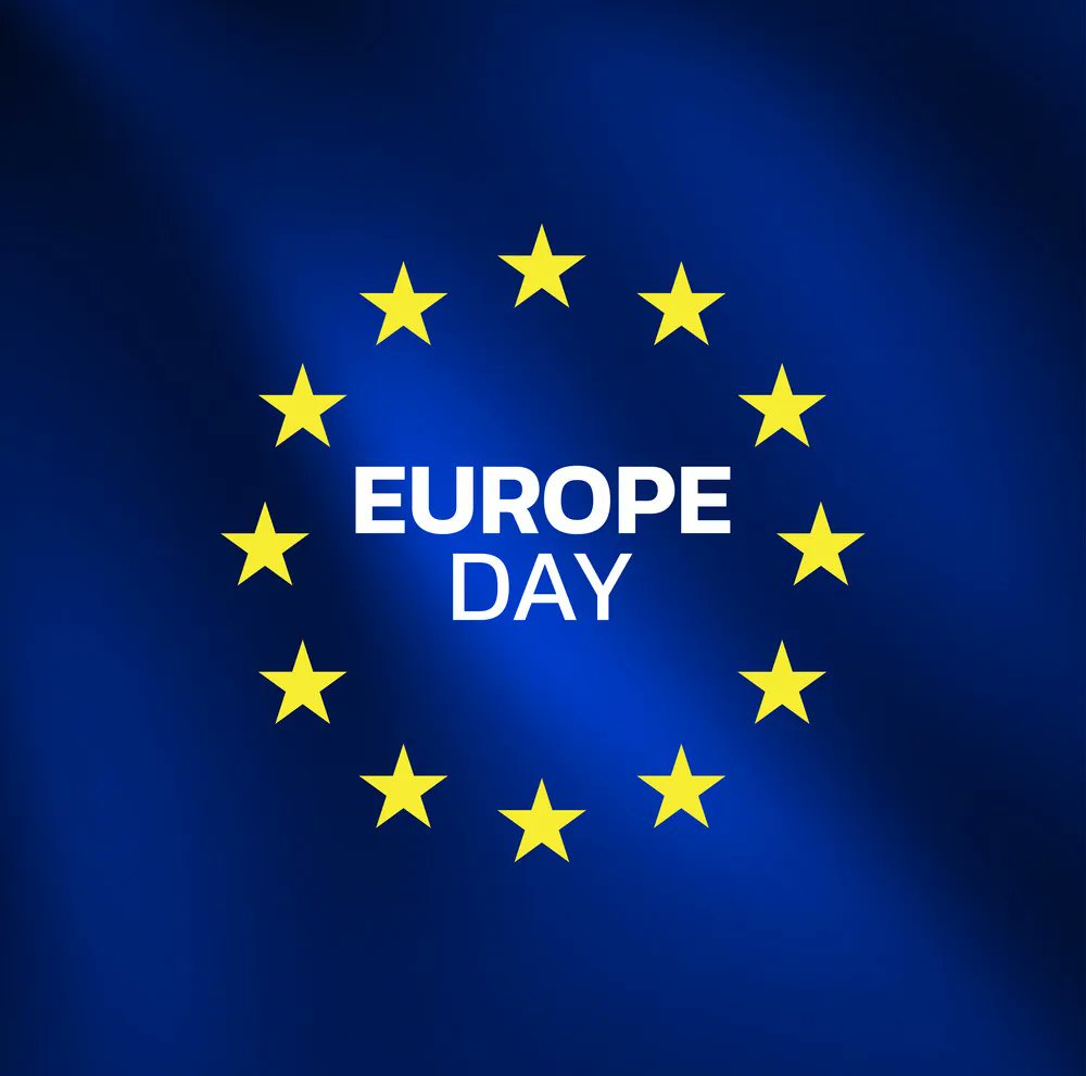 Happy #EuropeDay everyone! Celebrating peace, diversity, inclusion, and cooperation! 🇪🇺
