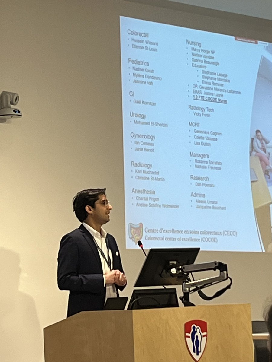 Pramod Puligandla (@drpuligandla) on Twitter photo Amazing grand rounds for the impending formal launch of the Colorectal Centre of Excellence (COCOE) led by <a href="/DrWissanji/">Dr Hussein Wissanji</a> at the Montreal Children’s Hospital. State of the art interdisciplinary care with a research focus on clinical/patient reported outcomes. Amazing grand rounds for the impending formal launch of the Colorectal Centre of Excellence (COCOE) led by <a href="/DrWissanji/">Dr Hussein Wissanji</a> at the Montreal Children’s Hospital. State of the art interdisciplinary care with a research focus on clinical/patient reported outcomes.