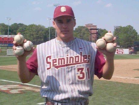 On this day 25 years ago, Florida State baseball's Marshall McDougall had the greatest day for a hitter in college baseball history, going 7-for-7 with six home runs and 16 RBIs -- both NCAA records -- as the Seminoles completed a 3-game sweep of Maryland with a 26-2 victory.