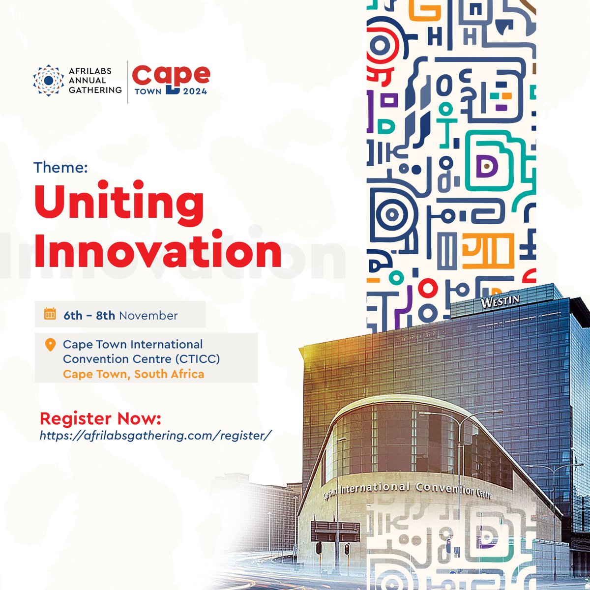 💫 Join us in Cape Town, South Africa, for the AfriLabs Annual Gathering 2024 as we unite under the theme 'Uniting Innovation'! Connect with African innovators, policymakers, investors, startups, and thought leaders from around the globe to ignite transformative change.…