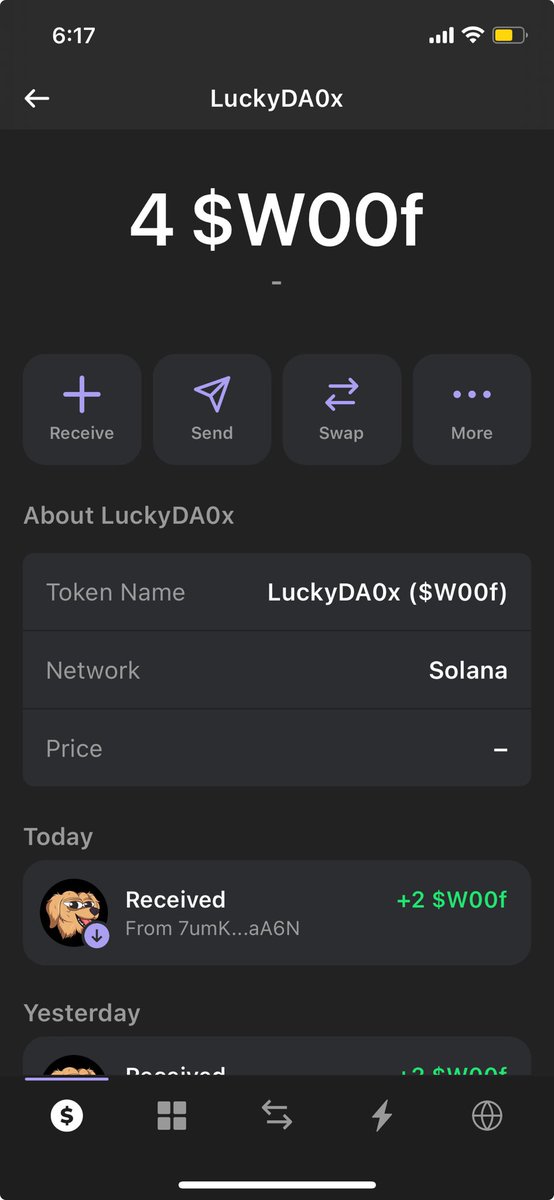 This is a tremendous feeling to be in so early to $LUCKY! Things are about to happen at a rapid pace! ⁦@luckydogsol⁩ #LUCKYNFTs #LUCKYDAO #Solana #next1000xgem $WOOF