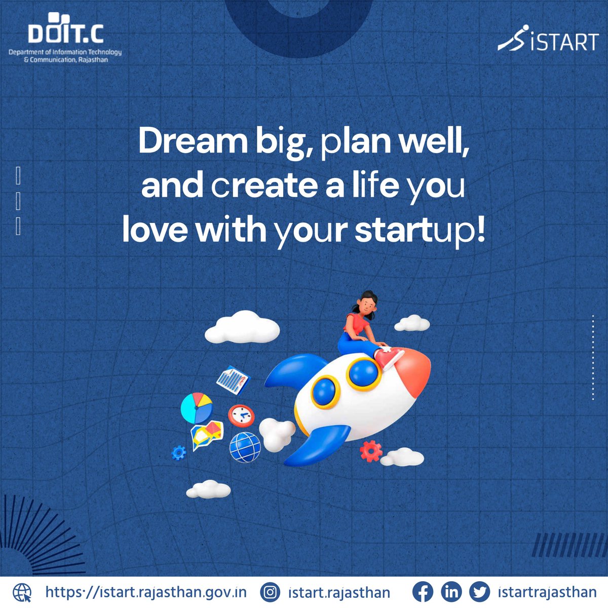 #iStartRajasthan #iStart #Entrepreneurship #Startup #StartupTips #StartupLife #DreamBigPlanWell