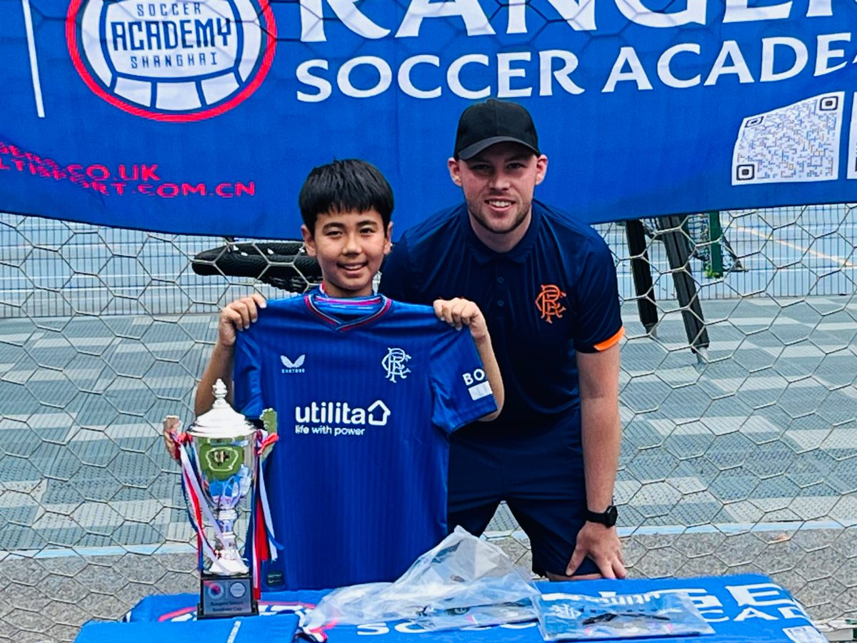 💙 Saturday, May 4th Rangers Soccer Academy Shanghai hosted their games festival which brought together over 100 participants from across our programme.

🙌 The event was a huge success, with lots of terrific football on display and some amazing prizes won.