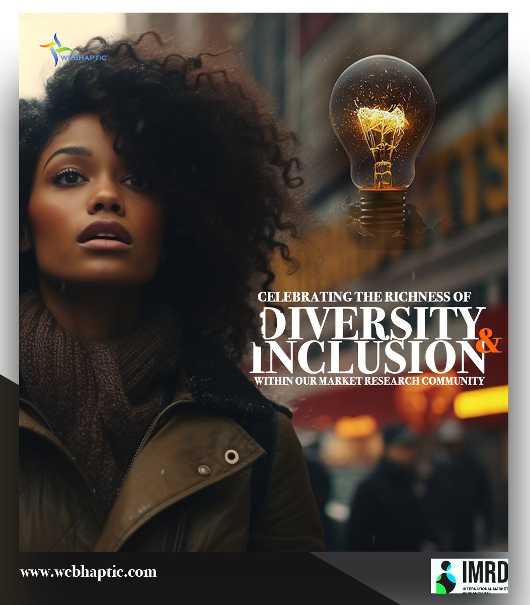 webhaptic's tweet image. Cheers to #MarketResearchDay! Embracing diversity and inclusion isn&apos;t just a goal, it&apos;s our strength. We&apos;re committed to fostering an environment where every voice is heard and valued. Here&apos;s to a community that reflects the world we study!

#Diversity #Inclusion