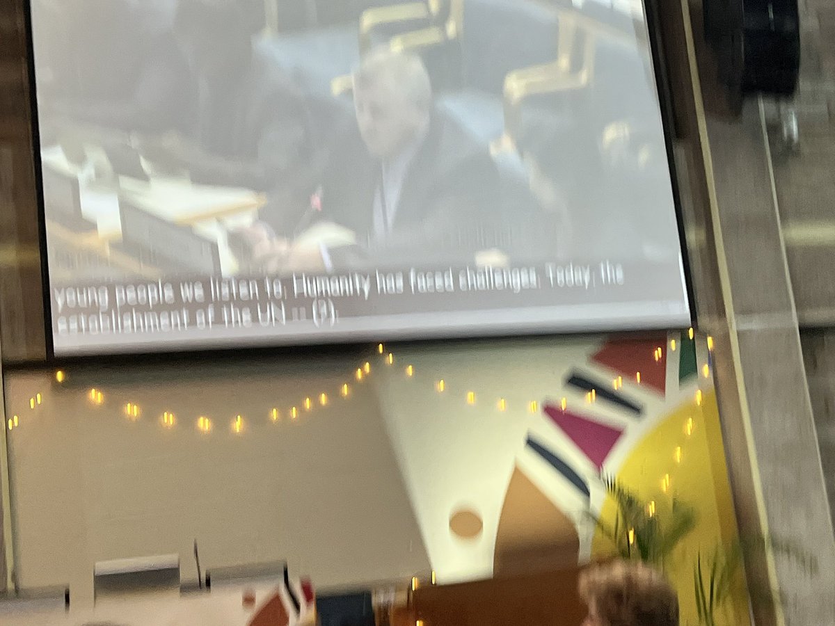 NOW: @AndreasBummel of @democracywb discusses the importance of a @UN Parliamentary Assembly and the importance of creating a #CivilSociety focal point.