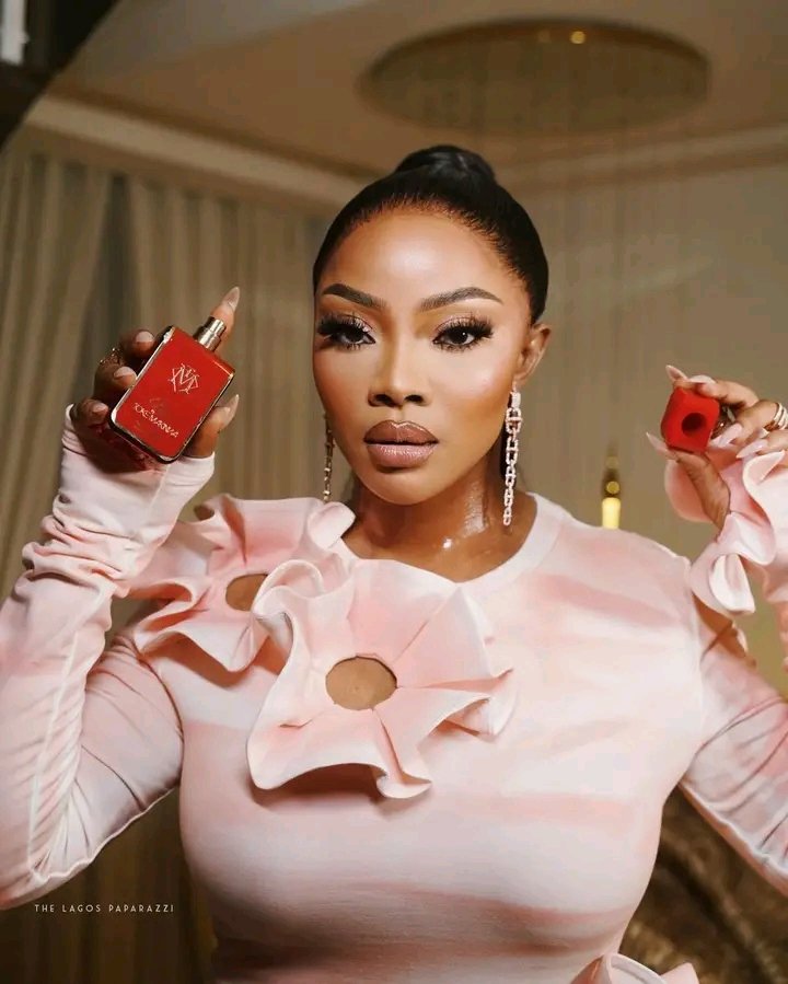 Media personality Toke Makinwa shared lovely photos from her perfume launch party in Lagos.

Photo credit: @tokemakinwa/Instagram