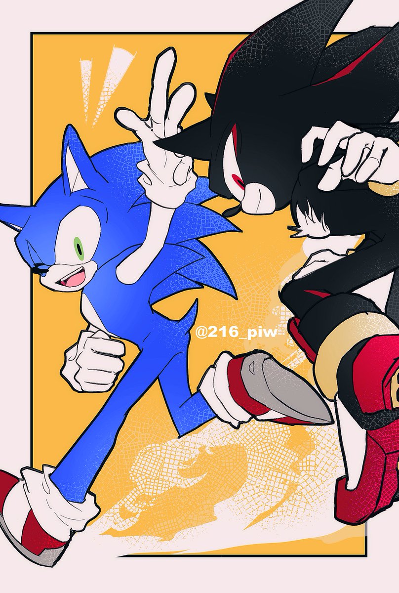 Run to you🌬️

#Sonadow 
#SonicTheHedgehog
#ShadowTheHedgehog