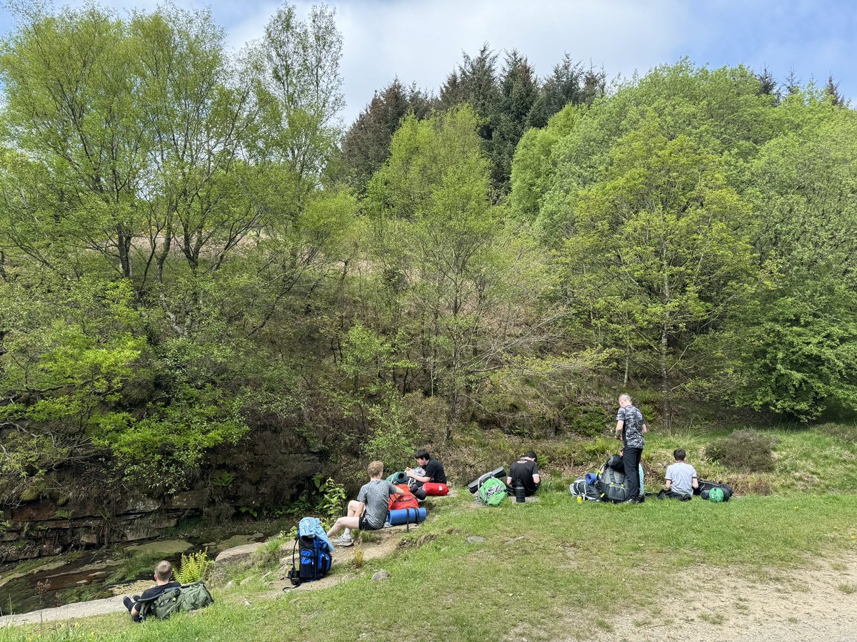 2nd Bronze Expedition - Lunchtime at Lead Miner’s Clough