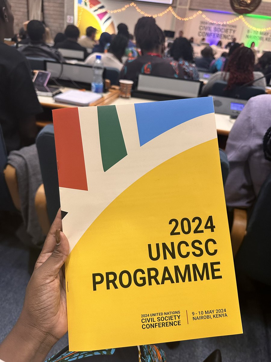 Day one of the #UNCSC2024 in Nairobi starting off strong providing recommendations on the chapters of the #PactforTheFuture.  Hoping for an inclusive pact that prioritizes the needs of young feminists from the Global South in our diversities. 🇺🇳