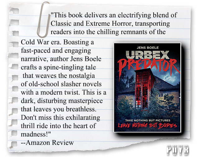 📕📖📗📙★★★★★ A relic from the Cold War, the old barracks beckon photographers, influencers, and adventurers, shrouded in secrets and peril. URBEX PREDATOR by Jens Boele #PUYB #horror #thriller #booksworthreading #AuthorPromo
🔥Click here -> t.ly/jQ3Vn