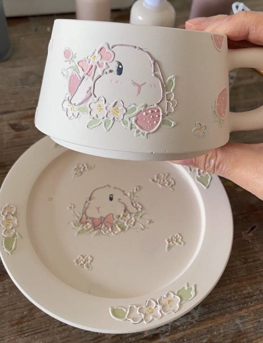 bunny ceramics