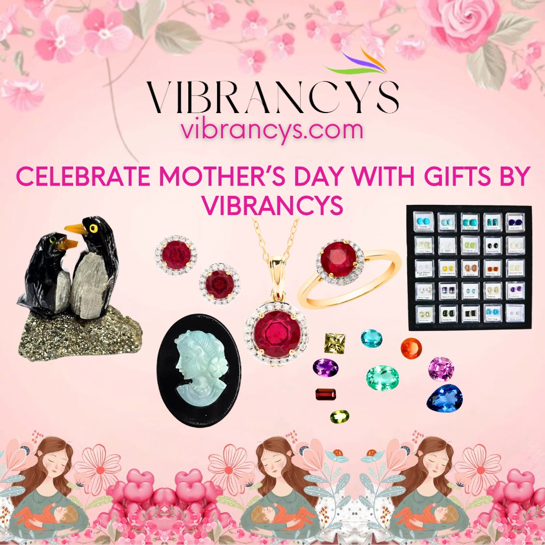 This would also be a beautiful way to bundle up some favorite Gemstone, Gemart, Jewelry, Gemtray for mom on Mother’s Day! 
#mothersdaygiftideas #vibrancys #mothersdayjewelry #mothersdayjewelrygifts #mothersday #GemstoneJewelry #tweetme #Trending #modernfinejewelry #jaipur #Sunday