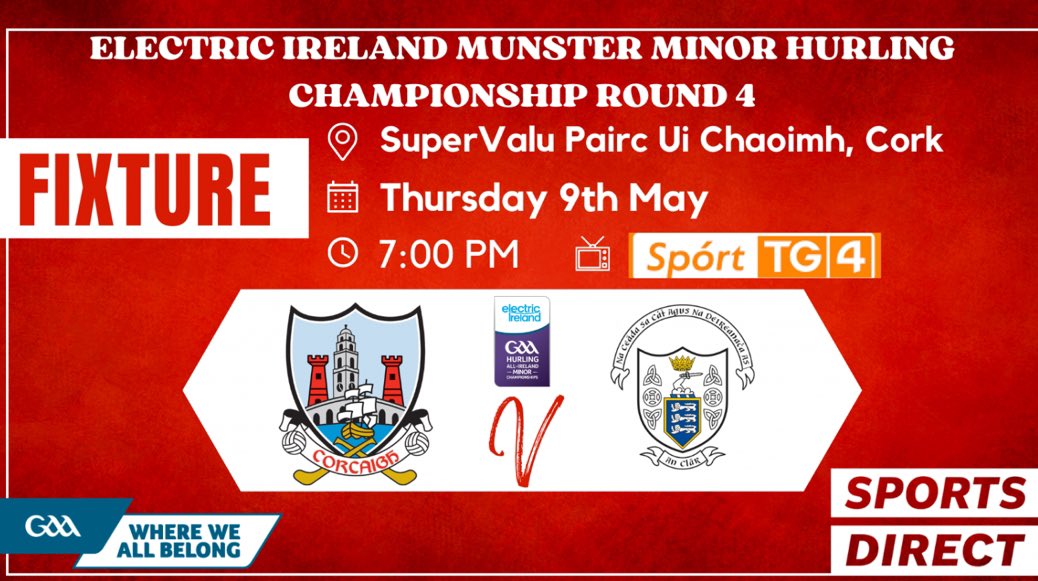 Best of luck to @KinsaleComSch students Leo, Dean and Eoghan who play with the Cork Minor Hurlers tonight 🔴⚪️🔴⚪️