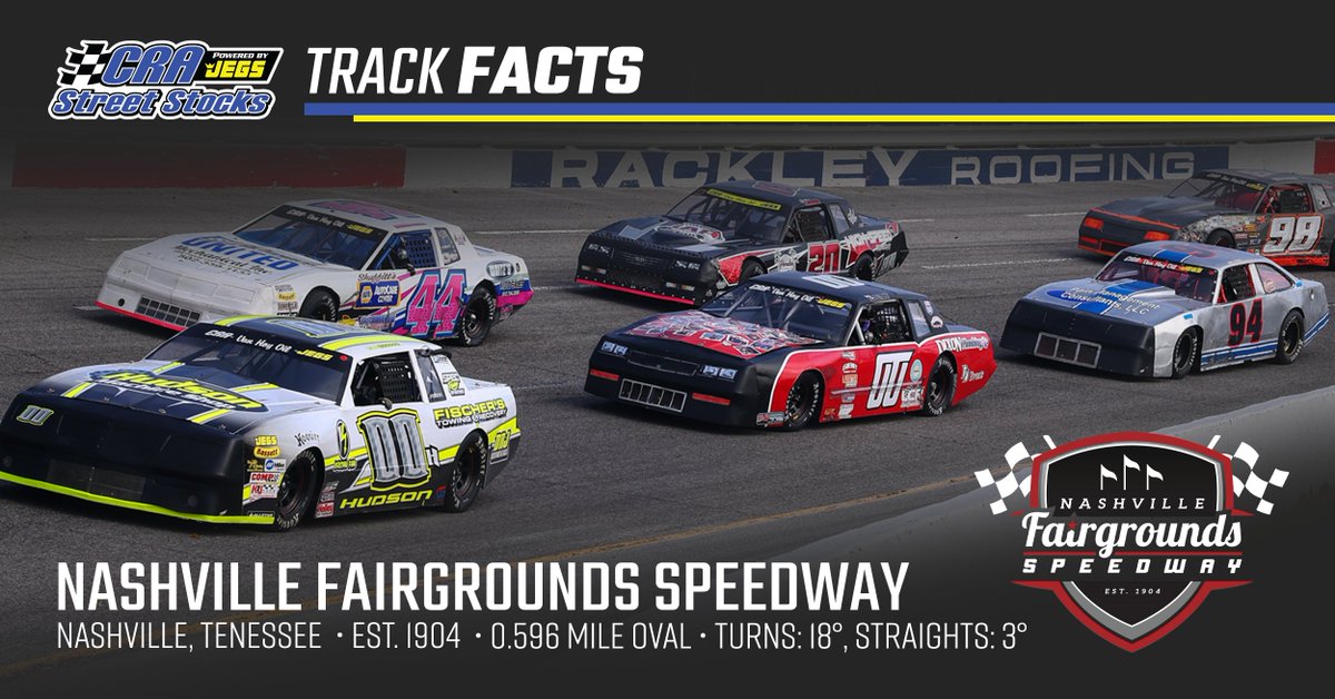 First time at Nashville Fairgrounds Speedway? Here's what you should know ahead of Saturday's $3k to win Five Crown 👑. #CRARacing | CRA-Racing.com
