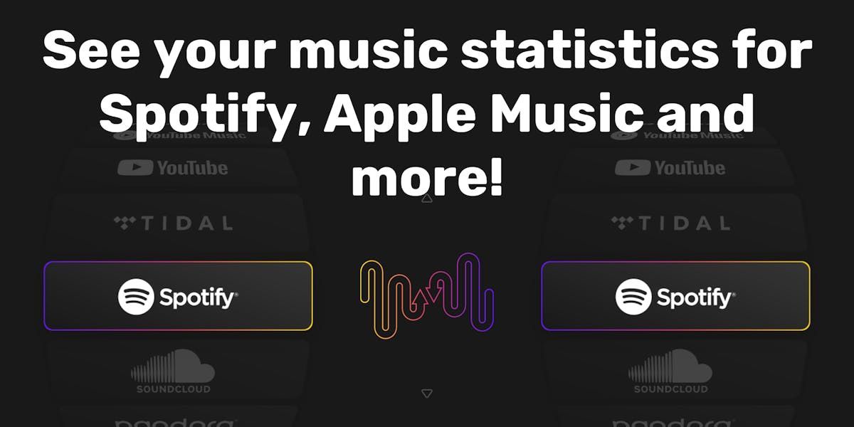 Your listening stats anytime, anywhere. Check your stats for Apple Music, Spotify, and more: freeyourmusic.com/stats  #spotifywrapped #applemusicreplay