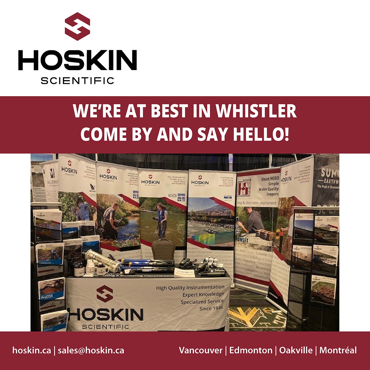 At BEST this week?  Come by booth #7 and say hello!  
Bettering Environmental Stewardship & Technology
May 8 - 10, Fairmont Chateau Whistler 
bceia.com/best/
#BEST2024