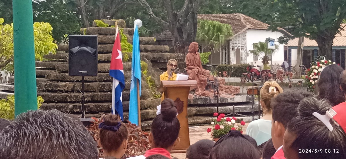 🇨🇺
En Desarrollo!!
Homenaje al 104 aniversario del natalicio de Celia Sánchez Manduley en #MediaLuna
#CeliaVive
#CubaViveEnSuHistoria
#DMSMediaLuna