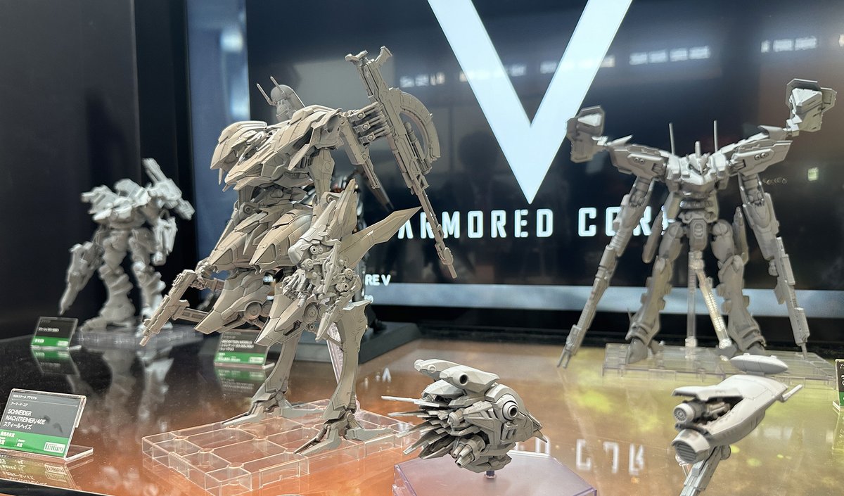 静岡ホビーショーで公開されたコトブキヤ製スティールヘイズの写真撮っ