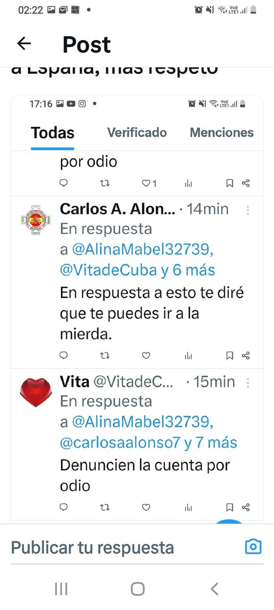 <a href="/CGCEE_VIII/">Consejo General Ciudadanía Española en el Exterior</a> <a href="/Crecordobaarg/">C.R.E Córdoba</a> Sería muy bueno q uds  conocieran a quién lo representa en el exterior <a href="/carlosaalonso7/">Carlos A. Alonso B.</a> del <a href="/CRESantaCruz/">CRE Santa Cruz BOL-ESP</a> y su manera de tratar a los descendientes. Entre a su perfil y están todos sus comentarios, les parece q representa el sentir de España❓Tanta xenofobia❓ LOS REPRESENTA❓🆘️