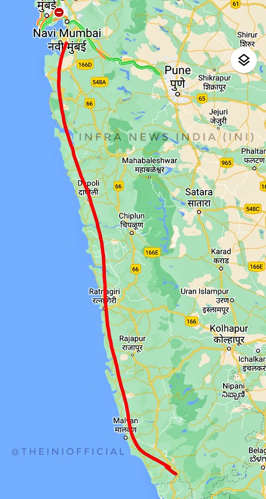 389 Km 6 Lane Access Controlled Greenfield Balavli-Patradevi Konkan #Expressway update. The DPR revision for this challenging and ambitious project is in the final stages and will be completed soon. It is expected to have many tunnels and viaducts given the terrain in the