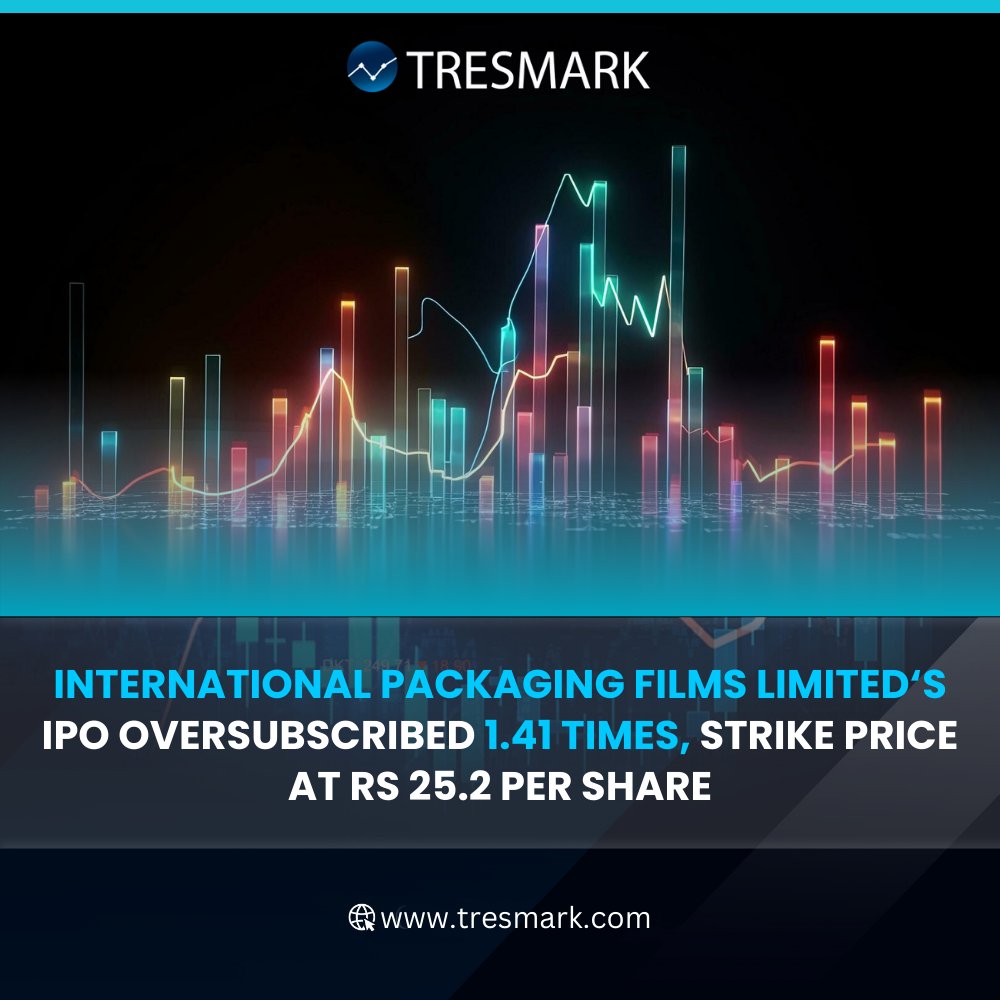 The book-building process for International Packaging Films Limited's Initial Public Offer (IPO) has closed with an oversubscription of 1.41 times, the company announced today. Institutional investors and high-net-worth individuals responded enthusiastically, driving the strike…