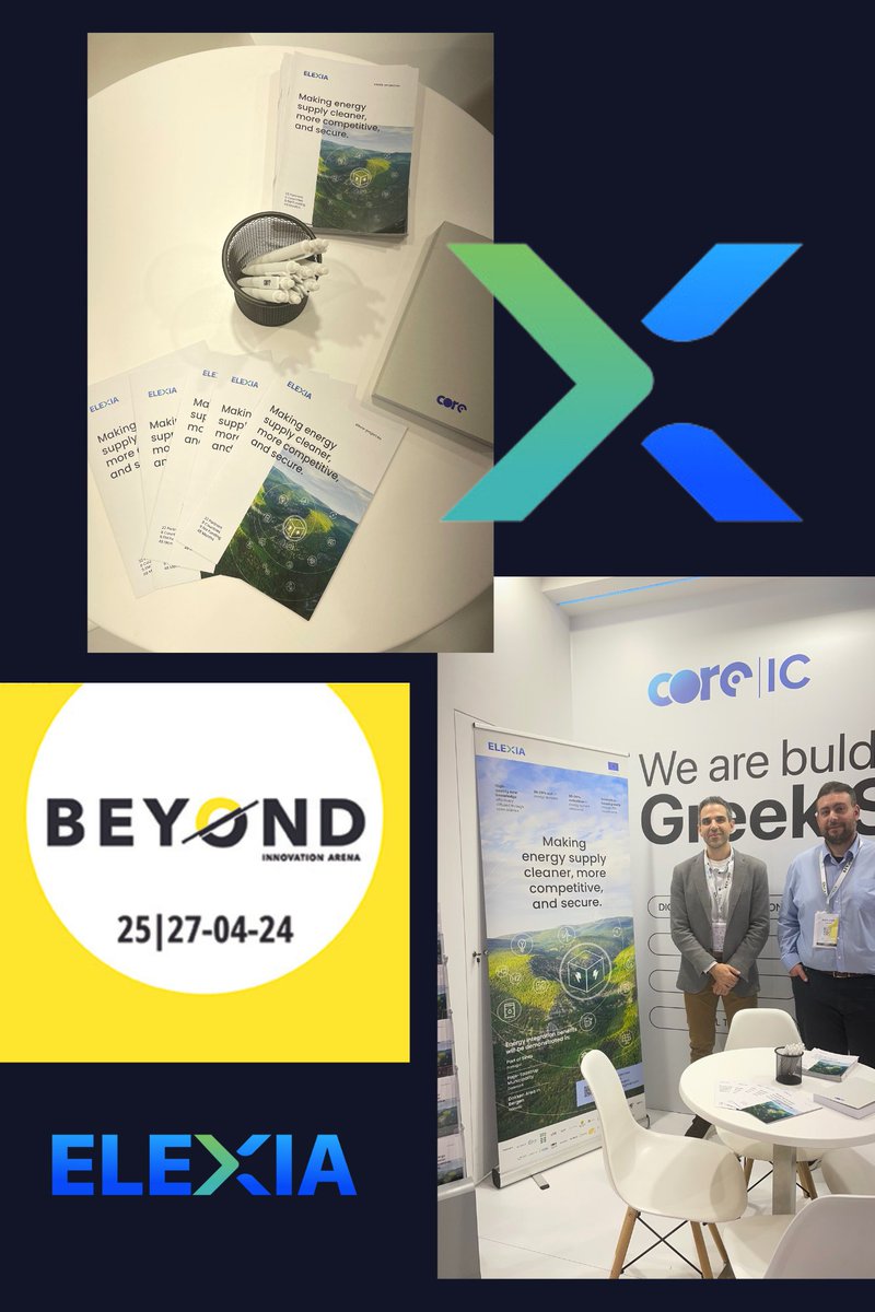 #NewsOnElexia📣

🌼April was an extremely busy month for ELEXIA!

#ELEXIA was showcased at the 🚀#A&R Expo from 12-14 April and at the 🚀#BeyondExpo from 25-27 April as part of CORE Group's event booths.

🖼️Here are some of our favorite snapshots 👇

#energytransition #horizoneu