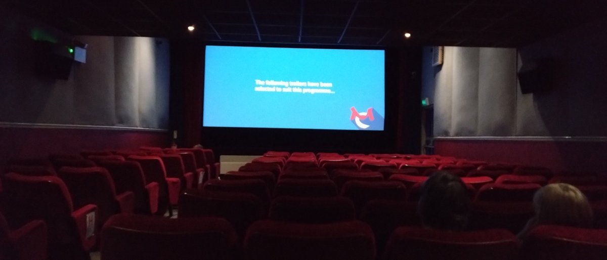 It's packed in the cinema for #KingdomOfThePlanetOfTheApes ... Oh..wait.