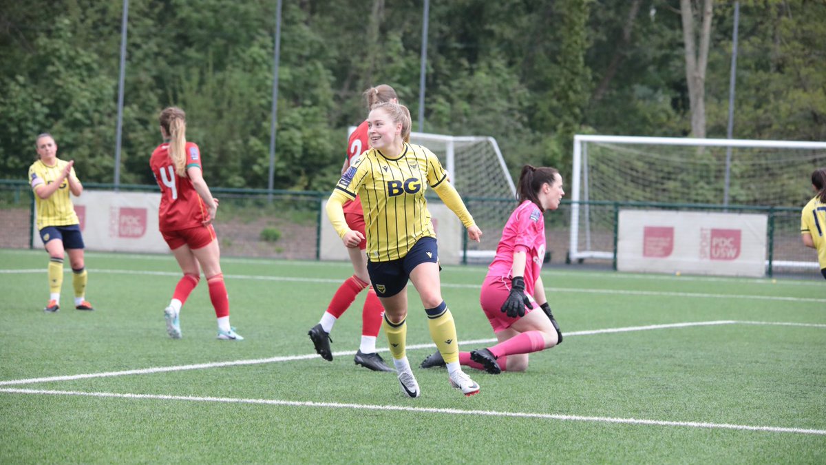 FAWNL's tweet photo. That familiar #FAWNL goalscoring feeling 😆

Just 1️⃣ more fixture of the 2023/24 season left this evening 🫢

#FAWNL https://t.co/6mySvcNL9k