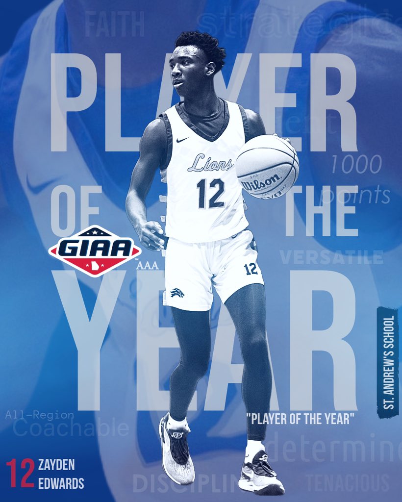 GIAA AAA POTY @ZaydenEdwards12 will be in action this weekend at the Bob Gibbons TOC. College coaches planning to attend…please DM @CoachHixonDimes or myself for more information.