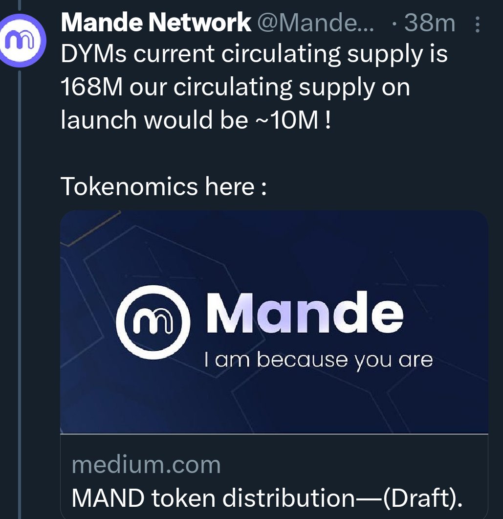 Genuine question! Is this the new way of saying airdrop vesting? That's why you are getting the cube root of your airdrop now Or is it still square root? Coz the circ. supply at launch is 10M. $MAND