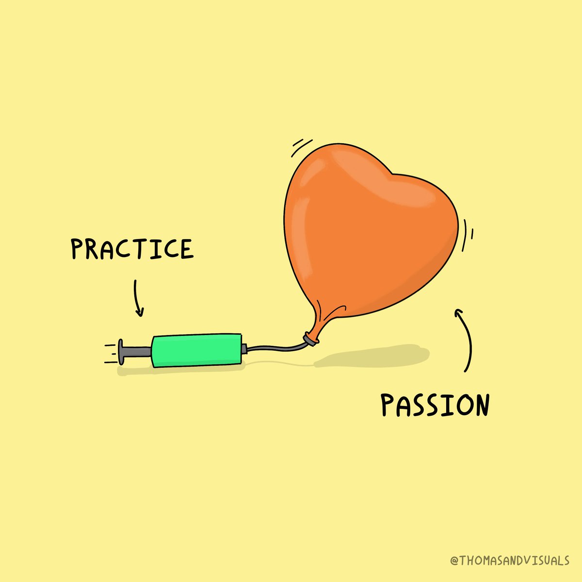 thomasandvisual's tweet image. Passion is not a gift from the heavens, it&apos;s something you create with deliberate practice and consistency.
