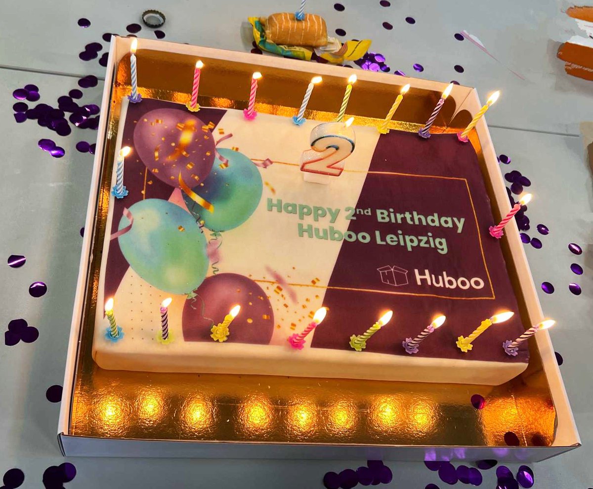 We recently celebrated our German warehouse's 2nd birthday! 🎂 In the last year, shipments have increased by 123%. That's only possible thanks to our amazing team in Germany 🥳 #Huboo #fulfilment #3PL #fulfilmentpartner #warehouse #fulfilmentcentre #eCommerce #HubooGermany