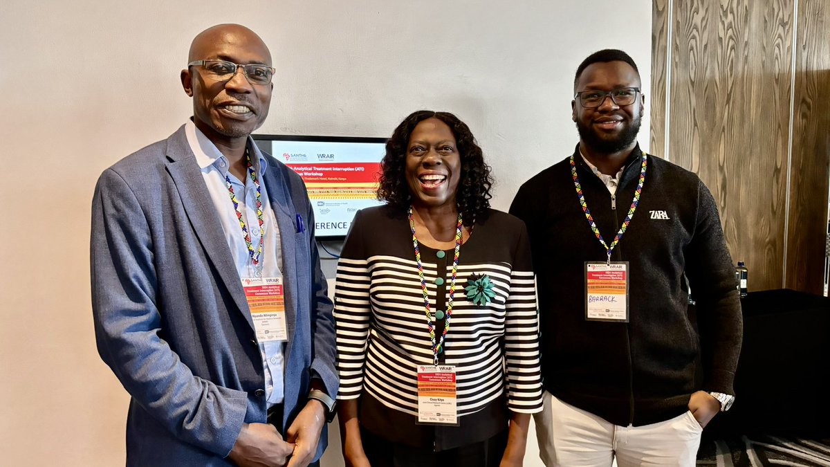 Exciting collaboration at the #HIVCURE ATIs Consensus Workshop where BRILLIANT Consortium partners @Afri_Alliance, @jcrc_official1, and @NIMRMbeya convene! Together, we are advancing HIV research and vaccine discovery. More about the consortium here: shorturl.at/kDRSU