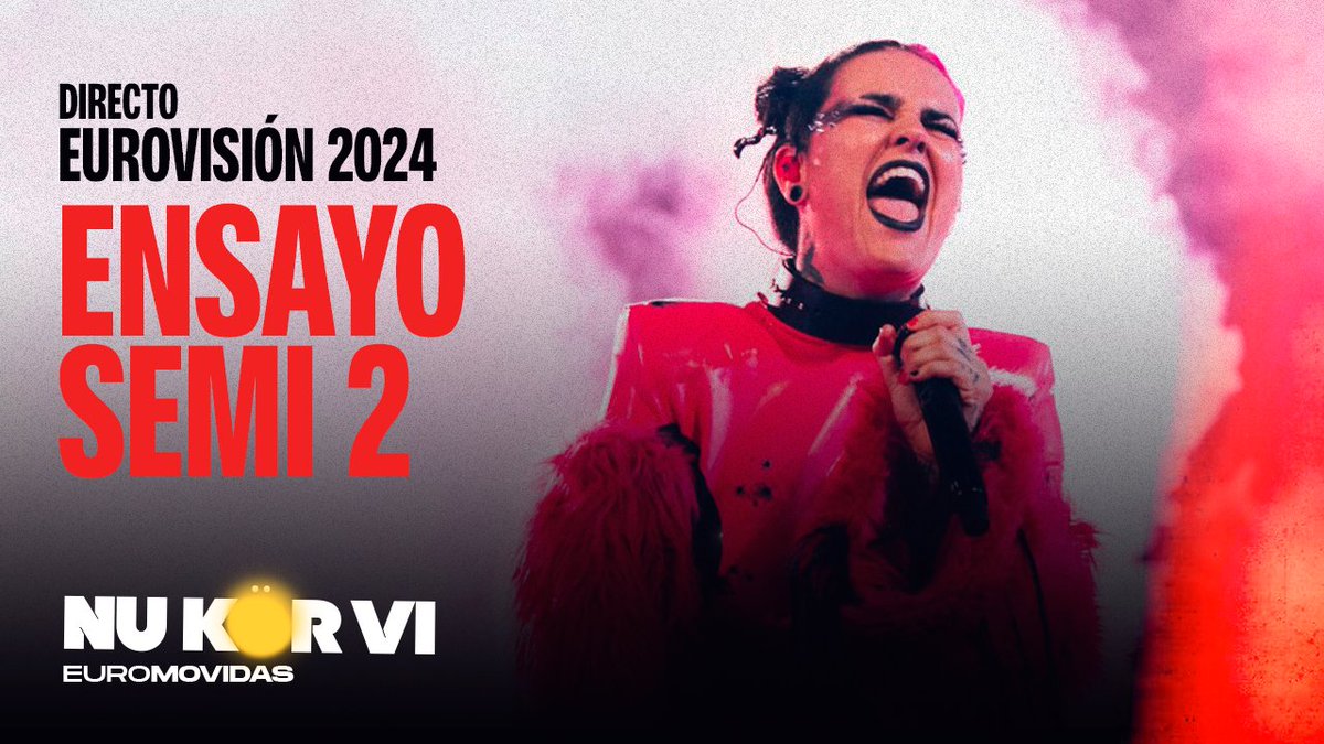 🔴𝗡𝗨𝗘𝗩𝗢 𝗩𝗜𝗗𝗘𝗢 🎙️Ya tenéis disponible en YouTube nuestra reacción al ensayo de la segunda semifinal de #Eurovision 2024. Esta noche nos vemos con los resultados (aviso: hay exceso de drama porque la retransmisión fue un desastre) youtube.com/watch?v=ayMtBQ…