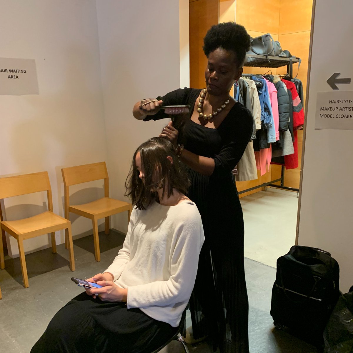 Our Hairdressing students recently helped showcase the work of the style icons of tomorrow at the Glasgow School of Art Fashion Show. The models all looked fabulous with not a hair out of place! #youcan #glasgowclydecollege #studywhatyoulove #hairstylist #glasgowschoolofart